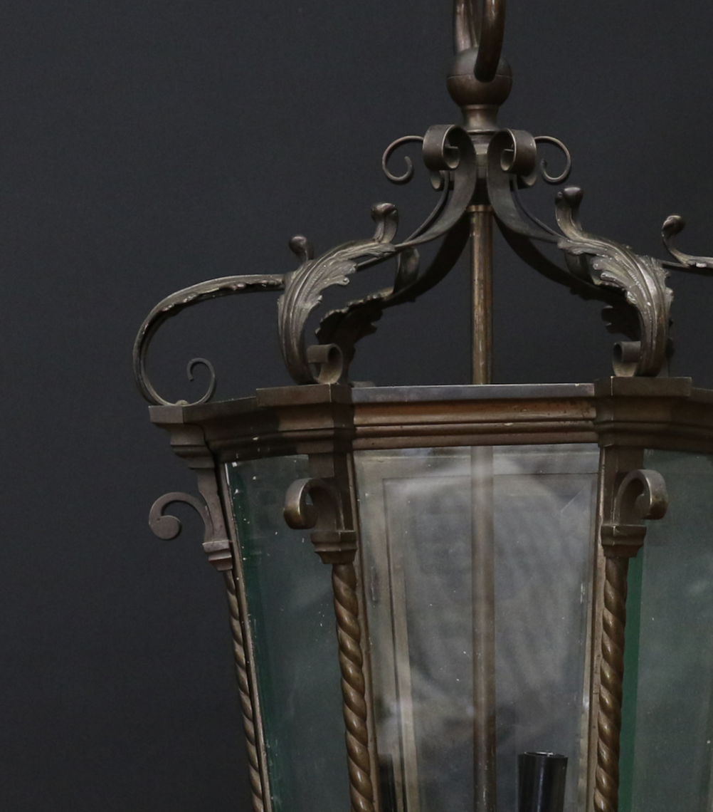 French Brass Lantern